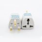AU/UK/EU to UK AC POWER PLUG ADAPTER Adaptor TRAVEL CONVERTER 3 Pin in UK White