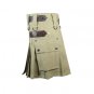 Deluxe Ladies Khaki Utility Scottish Kilt Skirt Custom Made
