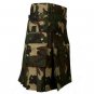 Military Camouflage Active Men Modern Kilt Custom Made