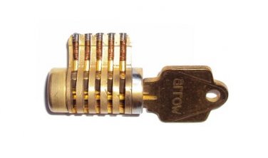 Arrow 5 Pin Cutaway Practice lock Locksmith Pick