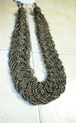 bronze necklace
