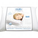 Chiroflow Orthopedic Waterbase Fiberfill Pillow - Improve Sleep, Reduce Neck Aches & Pain