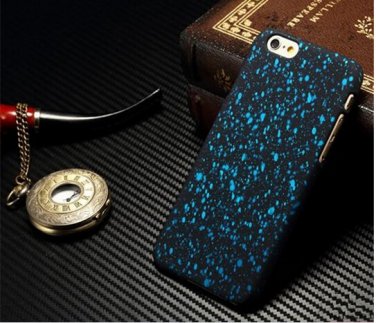 1x 3D Cover Universe Star Sky Ultra Thin Frosted Hard Phone Case for iPhone 6 4.7", 6 Plus 5.5" inch