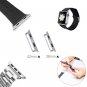 1 Pair Stainless Steel Band Adapter for Apple Watch iWatch Strap Clasp Connector 38mm 42mm
