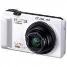 Casio Exilim EX-ZR200 High Speed 16 MP, 12x Optical Zoom Compact Digital Camera (White)