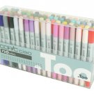 Copic I72B Ciao Markers Set B, 72-Piece