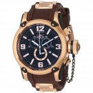 Invicta Men's 11364 Russian Diver Chronograph Black Dial Brown Polyurethane Watch