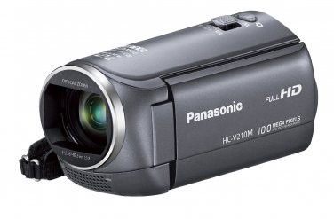 Panasonic Digital Hi-vision Video Camera Incorporation Memory 8gb Gray Hc-v210m-h
