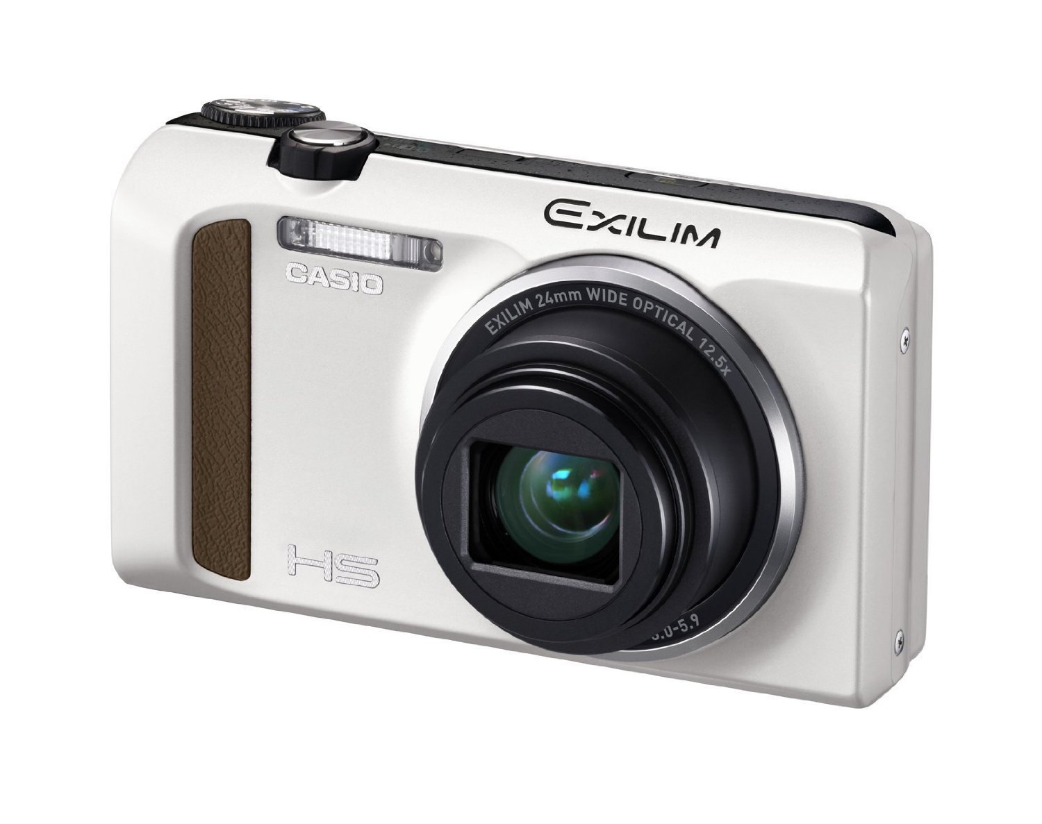 Casio High Speed Exilim Ex-ZR400 Digital Camera White EX-ZR400WE