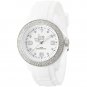 Ice Watch Quartz White Silicone Bracelet White Gem Set Dial Women's Watch - ST.WS.U.S.09