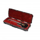 SKB Injection molded Les Paul Flight Case - TSA Latches, w/wheels