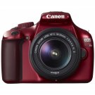 EOS REBEL T3 with 18-55mm lens Red(Japan import EOS Kiss X50)