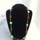 Wood necklace