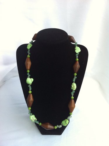 Wood necklace