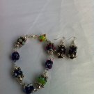 Happy day earrings /bracelet sets