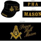Prince Hall Masonic Mason Cap P.H.A Prince Hall Hat