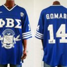 Phi Beta Sigma Blue Football Jersey S,M,XL