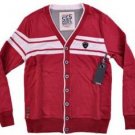 Cardigan Sweater Tripple Five Soul 555 Burgundy cardigan sweater M-2X