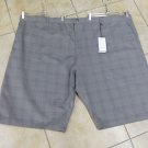 Mens gray plaid shorts by PRO CLUB gray white plaid shorts W30-64 NWT