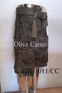 Olive Green Camouflage cargo shorts Olive Green Camouflage cargo shorts W30-40