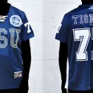 Womens Jackson State University Blue short sleeve Jersey JSU TIGERS S-3X
