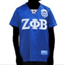 Zeta Phi Beta Blue Short sleeve jersey Z PHI B Blue short sleeve Jersey S-3X