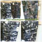Big Tall Mens Army Green Camouflage cargo shorts Camouflage cargo shorts W42-52