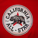California All-star red short sleeve T shirt California Life T shirt S-2X NWOT