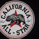 California All-star black short sleeve T shirt California Life T shirt S-2X NWOT