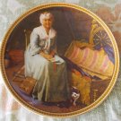 Norman Rockwell "Reminiscing In The Quiet" Collector Plate Twelfth Issue 2896F