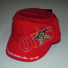 Order of the Eastern Star Cap Hat  OES RED CADET HAT