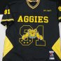 NC A&T AGGIES Black short sleeve College Football Jersey North Carolina A&T 2X