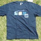 Clench blue short sleeve T shirt Mens blue short sleeve casual T shirt XL NWT