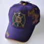 Omega Psi Phi Purple Baseball Hat cap Devine 9 Fraternity Hat NWT Q Dog