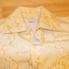 Banana Republic yellow Long sleeve button up shirt Mens Dress Casual shirt M