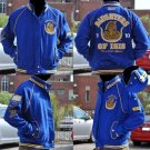 Daughters of Isis Blue Long Sleeve Twill Jacket S-4X