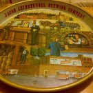 JACOB LEINENKUGEL BREWING CO.125th Anniversary meatal tray plate 12" DIA.