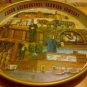 JACOB LEINENKUGEL BREWING CO.125th Anniversary meatal tray plate 12" DIA.