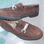 STACEY ADAMS Brown Slip on Dress Shoe Brown Suede leather Slip on dress shoe 11