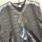 Mens Black SIeeveless V neck sweater by DOCKERS NWOT 2XL Black V neck sweater