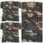 Green Camouflage short sleeve T shirt Mens Shaka Wear Camouflage T shirt XL-2XL