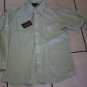 Mens long sleeve button up shirt roll up sleeves L-2XL