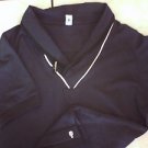 Mens short sleeve polo shirt by Hot Air Dark Blue short sleeve polo shirt SZ L