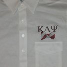 KAPPA ALPHA PSI WHITE SHORT SLEEVE POLO SHIRT White NUPE KAPPA Polo shirt SML