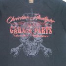 Black short sleeve t shirt by Christian Audigier short sleeve tee shirt M, L