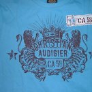 Blue short sleeve t shirt by Christian Audigier blue short sleeve tee shirt NWT