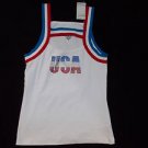 Girls White USA Tank Top Jersey USA Sleeveless Jersey T shirt USA T-SHIRT L