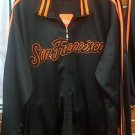 San Francisco Track Jacket Black San Francisco Long Sleeve track jacket L-3XL