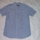 Blue short sleeve button up shirt by Company 81 short sleeve button up shirt XL