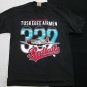 TUSKEGEE AIRMAN SHORT SLEEVE T SHIRT TUSKEGEE AIRMAN BLACK SHORT SLEEVE TEE 3X